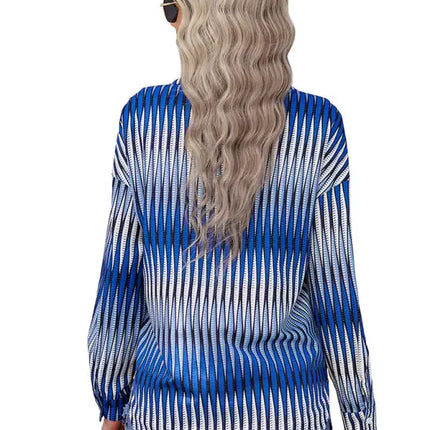 Women's polo long sleeve Blouse Top