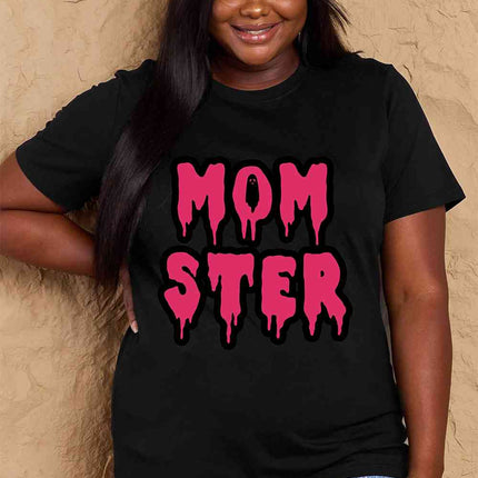 Simply Love Full Size MOM STER Graphic Cotton T-Shirt