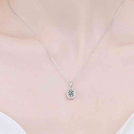 Be The One 1 Carat Moissanite Pendant Necklace