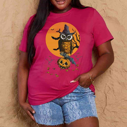 Simply Love Full Size Holloween Theme Graphic Cotton T-Shirt