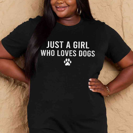 Simply Love Full Size Dog Paw Graphic Cotton T-Shirt