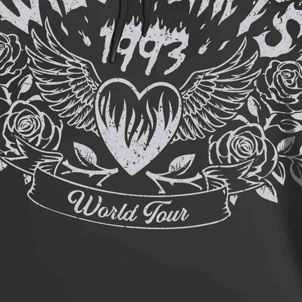 Simply Love Simply Love Full Size WILD HEARTS 1993 WORLD TOUR Graphic Hoodie