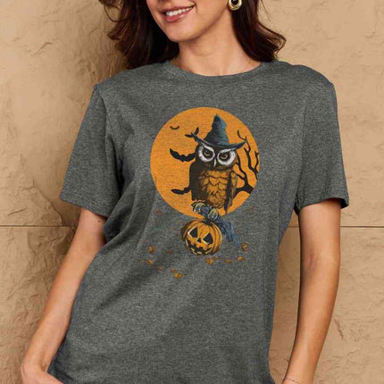 Simply Love Full Size Holloween Theme Graphic Cotton T-Shirt