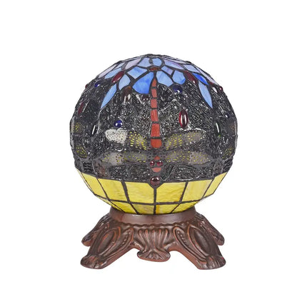 DEMOISELLE Mosaic 1 Light Dark Bronze Accent Lamp