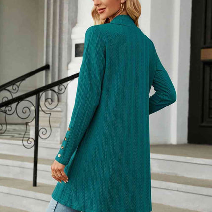 Long Sleeve Open Front Cardigan