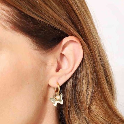 Adored Butterfly Stainless Steel Earrings