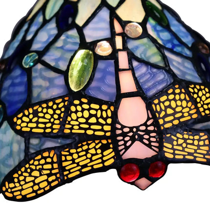 SUNNIVA Dragonfly Tiffany-Style 1 Light Accent