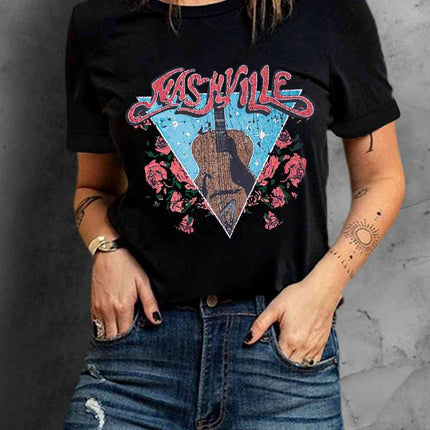 NASHVILLE Graphic T-Shirt - Vickie Lynn's
