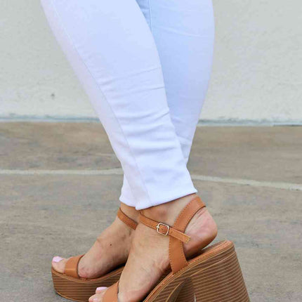 Weeboo Feel It Platform Heel Sandals