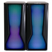 beFree Sound Color LED Dual Gaming Speakers