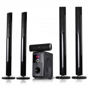 beFree Sound 5.1 Channel Surround Sound Bluetooth Speaker System-OPEN BOX