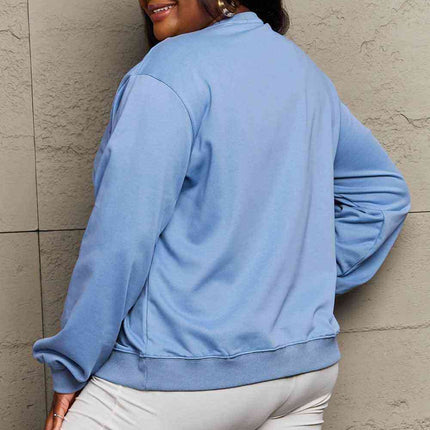 Simply Love Simply Love Full Size DOG MOM Graphic Sweatshirt