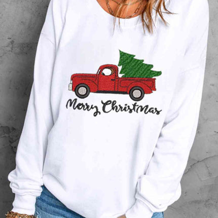 MERRY CHRISTMAS Graphic Sweatshirt