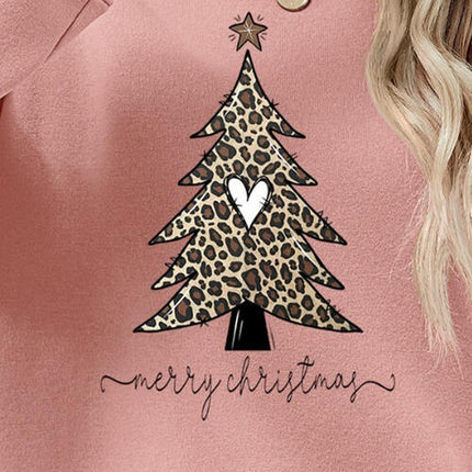 Christmas Tree Graphic Long Sleeve Sweatshirt - Vickie Lynn's