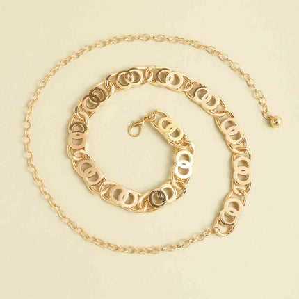 Alloy Lobster Clasp Belt