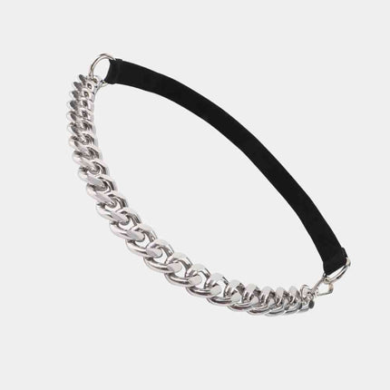 Half Alloy Chain Elastic Belt