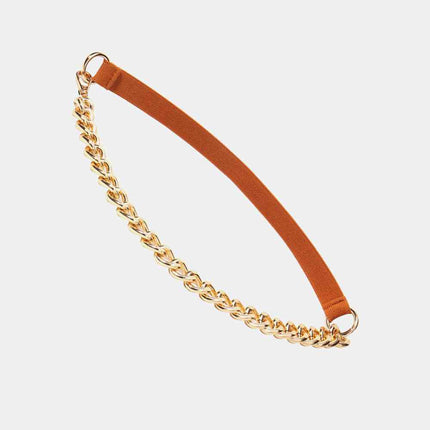 Half Alloy Chain Elastic Belt