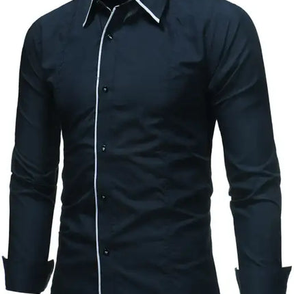 Men's Fashion Versatile Long Sleeve Shirts