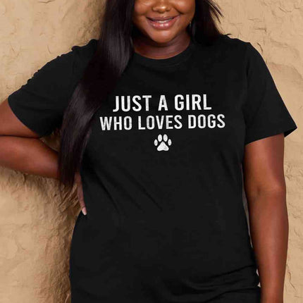 Simply Love Full Size Dog Paw Graphic Cotton T-Shirt