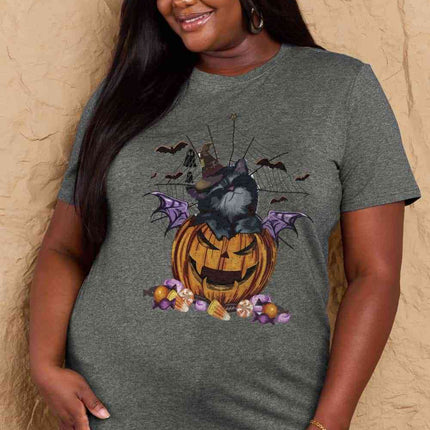 Simply Love Full Size Jack-O'-Lantern Graphic T-Shirt