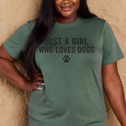 Simply Love Full Size Dog Paw Graphic Cotton T-Shirt