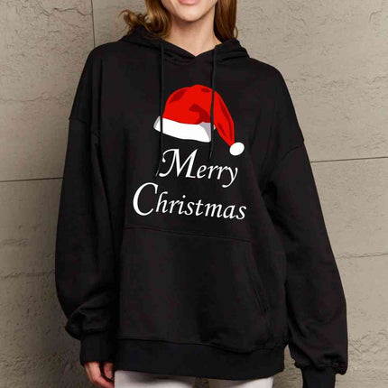 Simply Love Full Size MERRY CHRISTMAS Graphic Hoodie