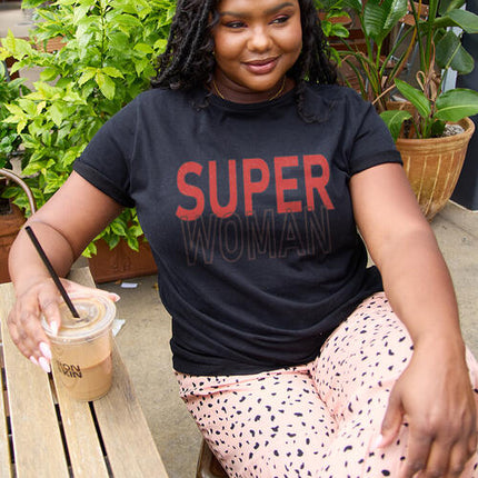 Simply Love Full Size SUPERWOMAN Short Sleeve T-Shirt