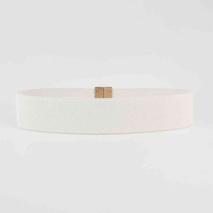 Alloy Buckle Elastic Belt