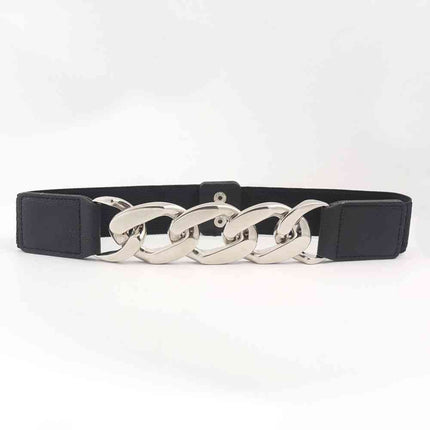 Chain Detail Elastic Belt - Vickie Lynn's