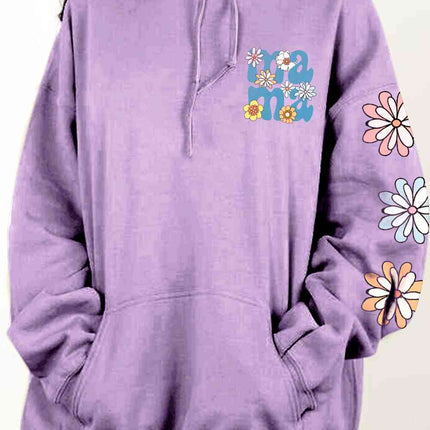 Simply Love Simply Love Full Size MAMA Graphic Dropped Shoulder Hoodie