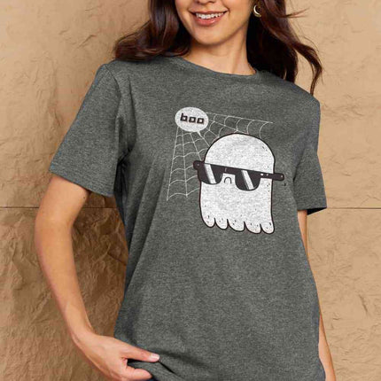 Simply Love Full Size BOO Graphic Cotton T-Shirt