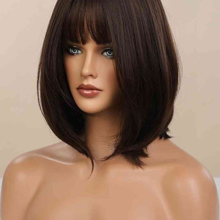 Full-Machine Bobo Synthetic Wigs 9''