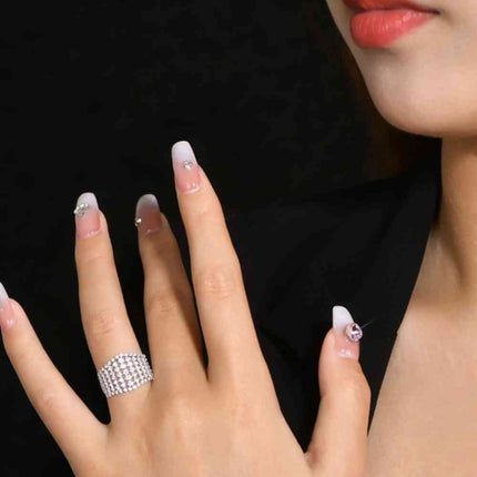 1.21 Carat Moissanite 925 Sterling Silver Ring