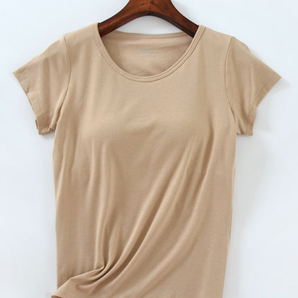 Round Neck Short Sleeve T-Shirt