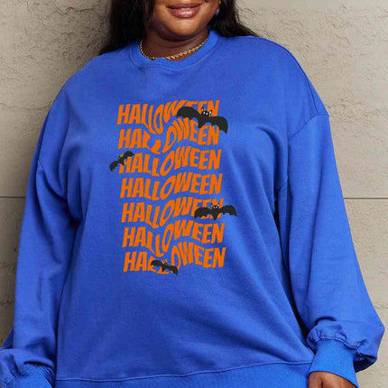 Simply Love Full Size HALLOWEEN Graphic Sweatshirt