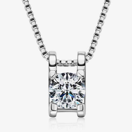 Moissanite 925 Sterling Silver Necklace