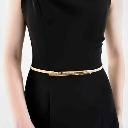 Elastic Iron Skinny Belt