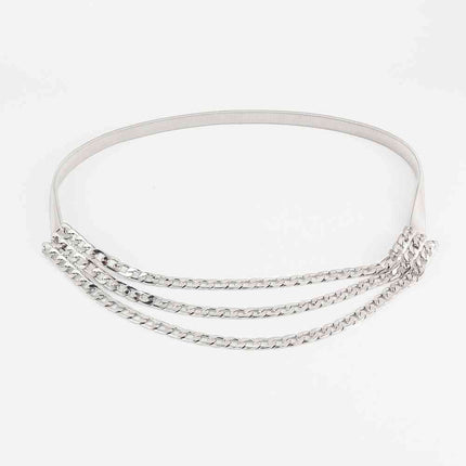 Metal Triple-Layered Chain Belt - Vickie Lynn's
