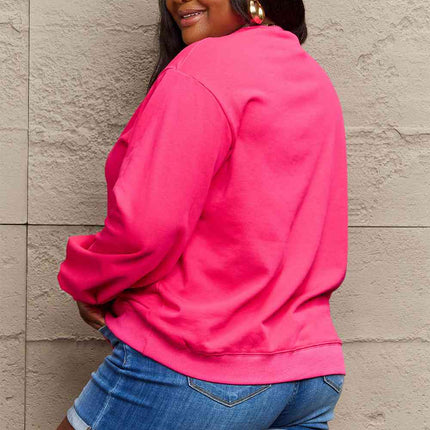 Simply Love Full Size PUMPKIN SEASON Graphic Sweatshirt