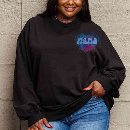 Simply Love Simply Love Full Size MAMA Graphic Sweatshirt