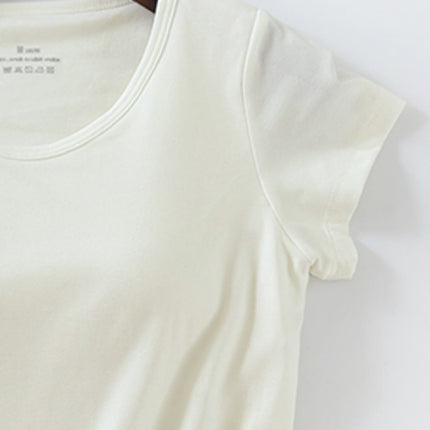 Round Neck Short Sleeve T-Shirt