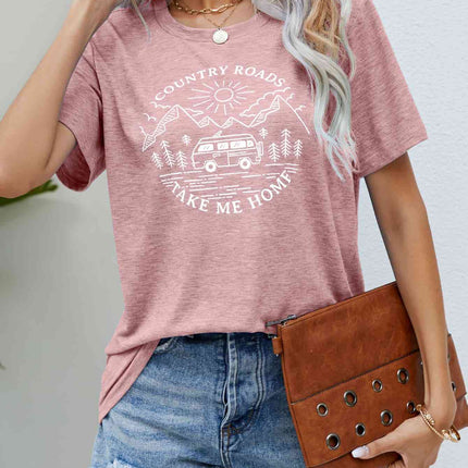 COUNTRY ROADS TAKE ME HOME Graphic Tee