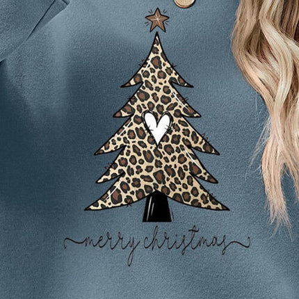Christmas Tree Graphic Long Sleeve Sweatshirt - Vickie Lynn's