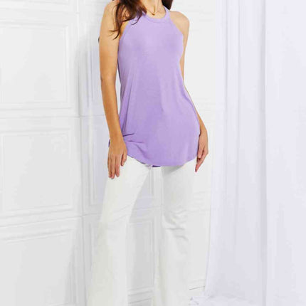 Zenana Sweet & Simple Full Size Halter Neck Tank