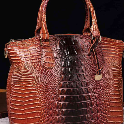 Gradient PU Leather Handbag - Vickie Lynn's