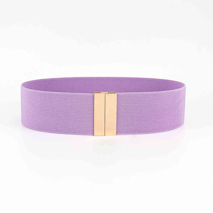 Alloy Buckle Elastic Belt