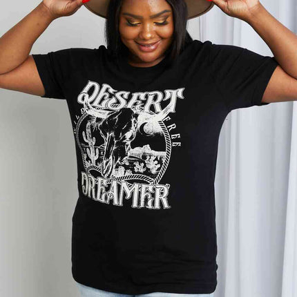 mineB Full Size DESERT DREAMER Graphic Tee