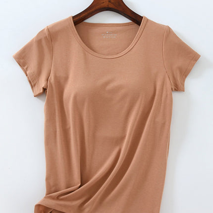 Round Neck Short Sleeve T-Shirt