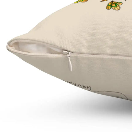 Uniquely You Decorative Throw Pillow Cover, Affirmation - I Shall Not Be Weary in Well Doing - Galatians 6:9 Print