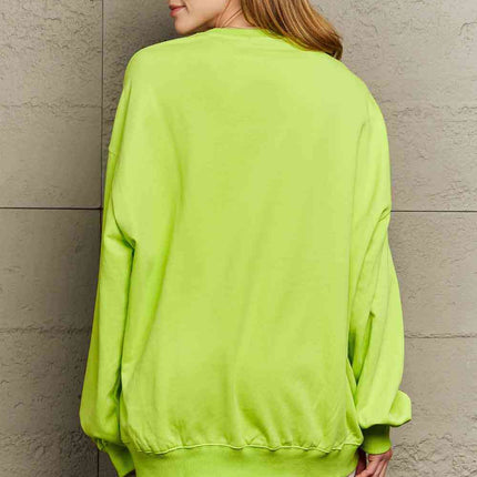 Simply Love Simply Love Full Size LET YOURSELF BLOOM Graphic Sweatshirt